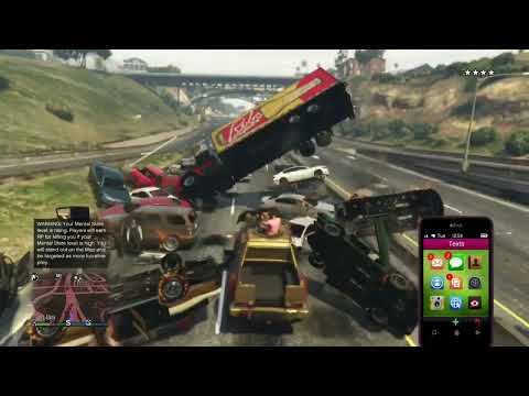 GTA Online: I Love doing this with my insurgent, very relaxing 😌