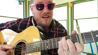 AJR - Dear Winter // easy guitar tutorial beginner lesson