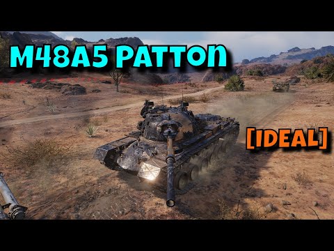 World of Tanks M48A5 Patton - 9 Kills 8,5K Damage | Replay #336