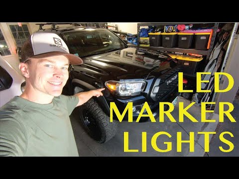 Tacoma Side Marker LED Lights & Install