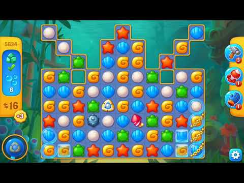 Fishdom 2021 - Level 5634   #playrix #fishdom #gaming