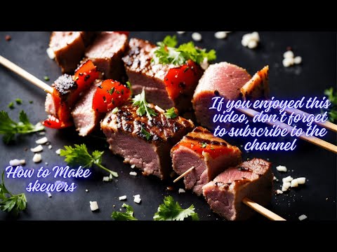 Sizzling Mastery ~ A Step-by-Step Guide to Perfectly Grilled Chicken Skewers