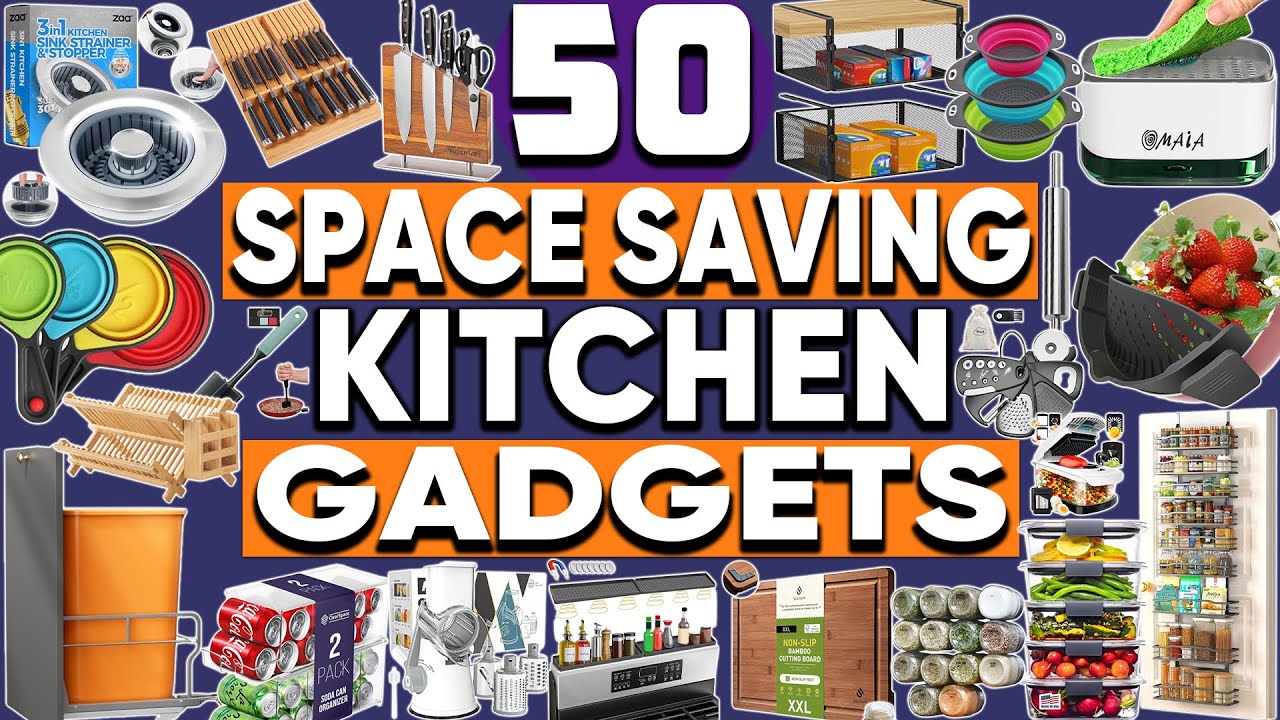 50 Space Saving Kitchen Gadgets For Tiny Apartment