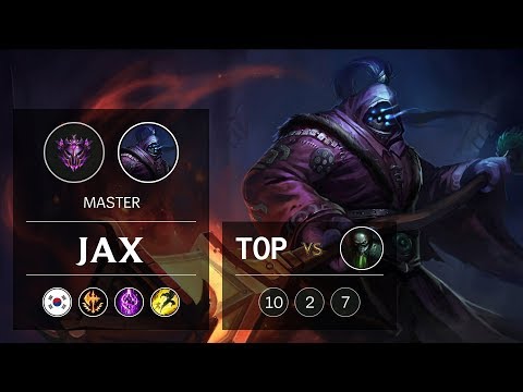 Jax Top vs Urgot - KR Master Patch 9.6
