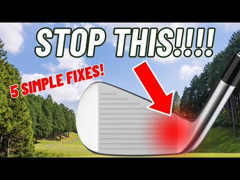 Fix Shank & Heel Strikes of Golf Ball TODAY! Golf Swing Tips