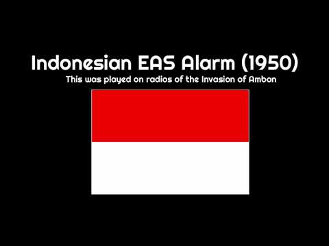 Indonesian EAS Alarm (1950)