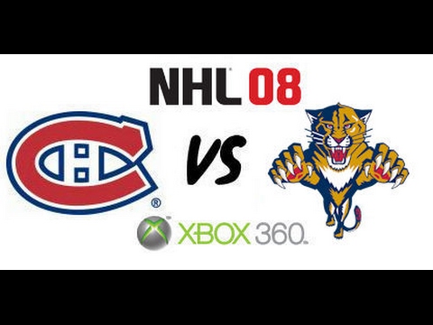 NHL 08 - Montreal Canadiens vs Florida Panthers