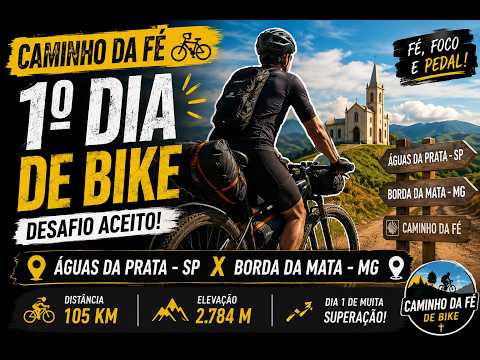 Meu 1° caminho da fé em 3 dias. 1° dia de Águas da Prata - SP x Borda da Mata - MG #caminhodafé