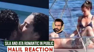Sila Turkoglu  and Ata Yildiz Romance in Public !Halil Ibrahim Ceyhan Reaction
