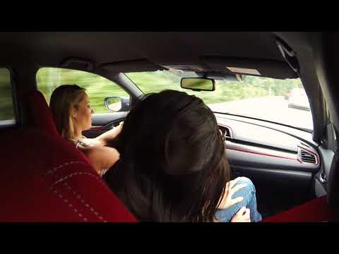 Miss Yokohama 2016/17: Test drive Honda Civic Type R - 2017