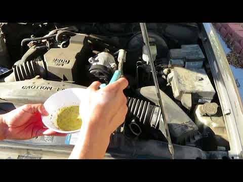 Using Scrambled Egg to stop a Radiator Leak