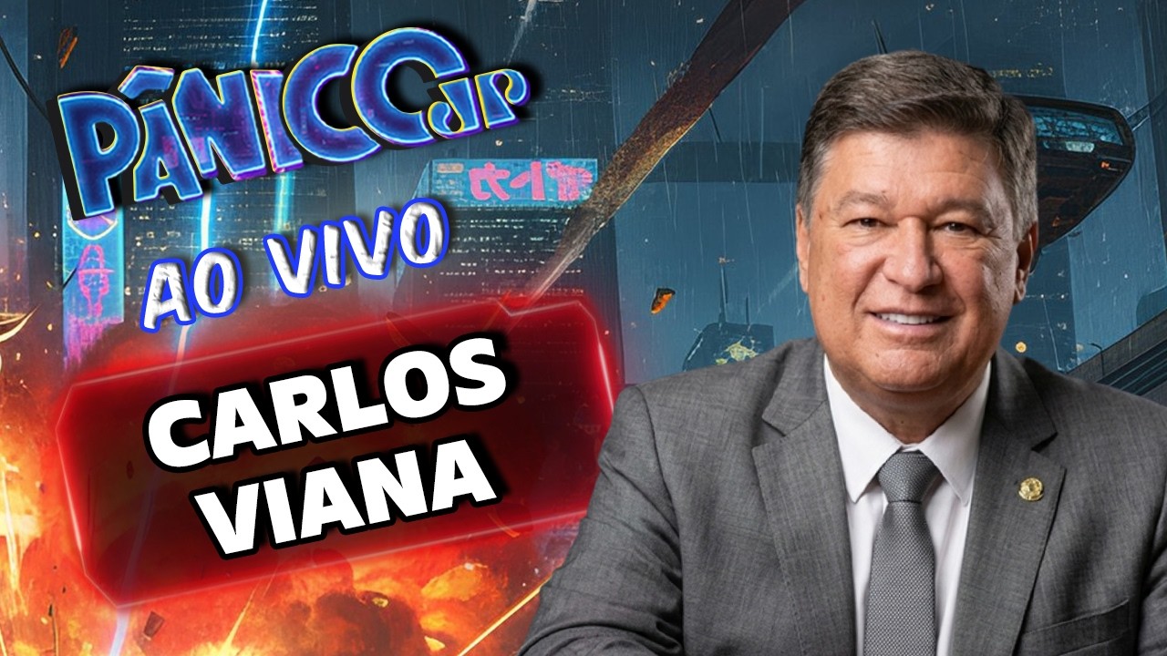 SENADOR CARLOS VIANA: PRESIDENTE DA CPMI DO INSS AO VIVO | PÂNICO - 07/04/26