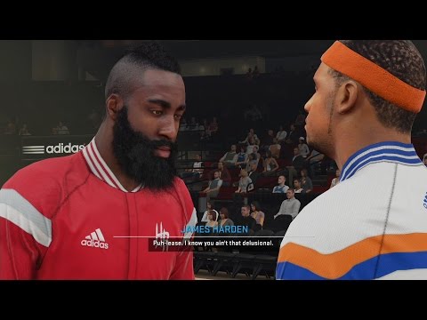 NBA 2K15 PS4 My Career - Harden Trash Talking