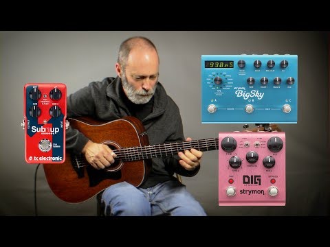 Acoustic Ambient Guitar - Strymon Big Sky / DIG, TC Electronic Sub N Up