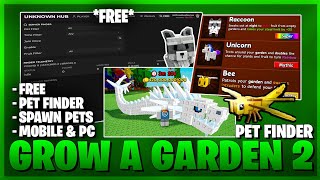 Grow A Garden 2 Script - PET FINDER, SPAWN PETS, FREE, AUTO BUY PET, PETS DUPE & MORE 🔥