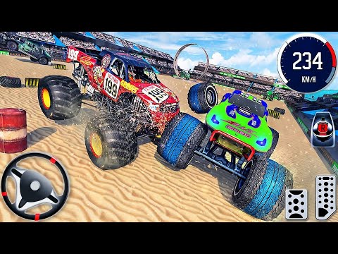 Monster Truck Demolition Derby 3D - Extreme Crash Car Racing - Android GamePlay