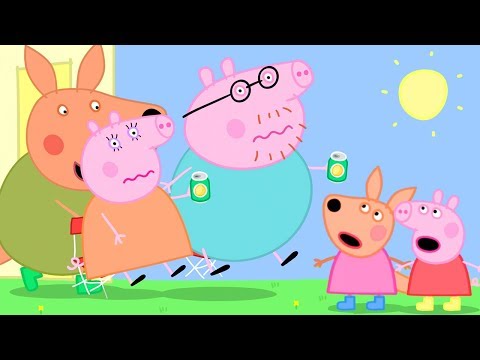 Kylie Kangaroo Visits Peppa Pig ???????? Peppa Pig Australia Special | Family Kids Cartoon