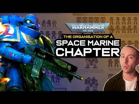 How SPACE MARINE CHAPTERS are Organised | Warhammer 40,000 Lore