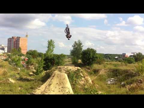 Backflip double barspin|MTB