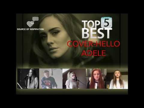 top best 5 cover of adele new song hello