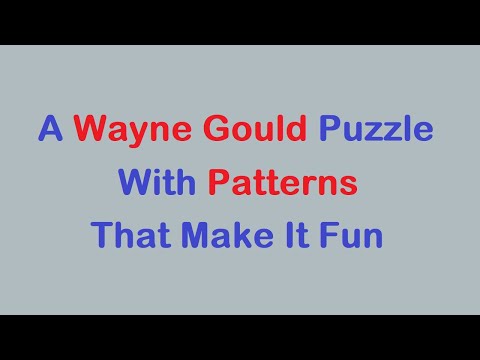 Sudoku Primer 286 - Wayne Gould - Making Puzzles Fun Using Patterns