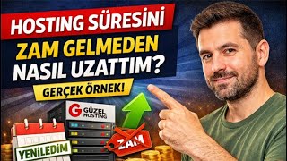 Güzel Hosting Paket Süresi Nasıl Uzatılır?