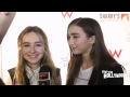 Rowan Blanchard Sabrina Carpenter Talk Ship Name Robrina Pranks On Girl Meets World Set