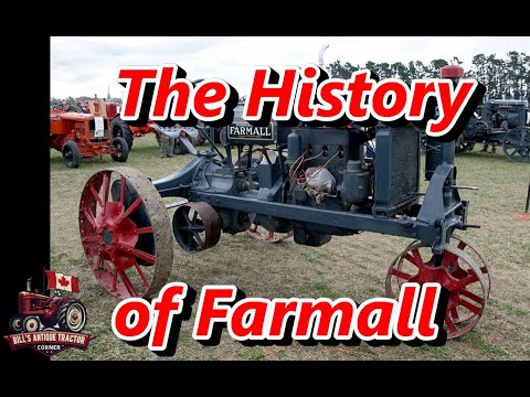 The History of International Farmall Tractors!