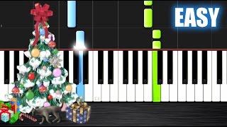 We Wish You A Merry Christmas - EASY Piano Tutorial by PlutaX - Synthesia