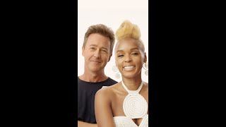 when Janelle Monae destroyed Edward Norton&#39;s stuff #GlassOnion