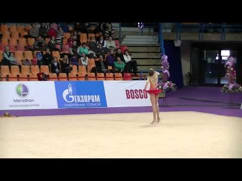 Kosoulieva Angela (POL)  hoop  1999 Gran Prix Moscow 2014 Qual