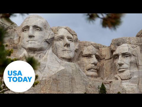President Trump participates in 2020 Mount Rushmore Fireworks Celebration (LIVE) USA TODAY