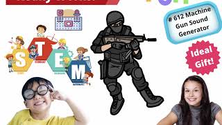 #612 - Machine Gun Sound – You Can Simulate the Sound of a Machine Gun