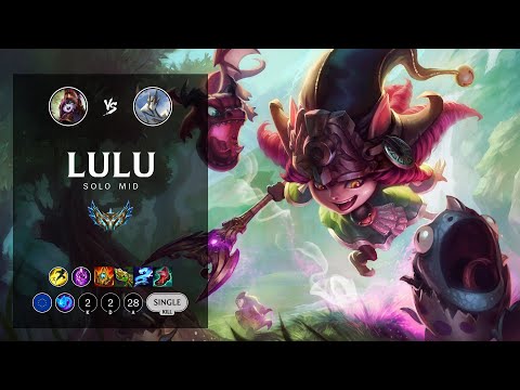 Lulu Mid vs Galio - EUW Challenger Patch 12.17
