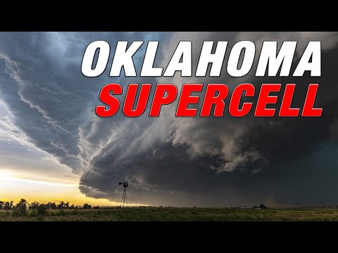 Chasing a Monster Storm - Oklahoma Supercell - 17th June 2023