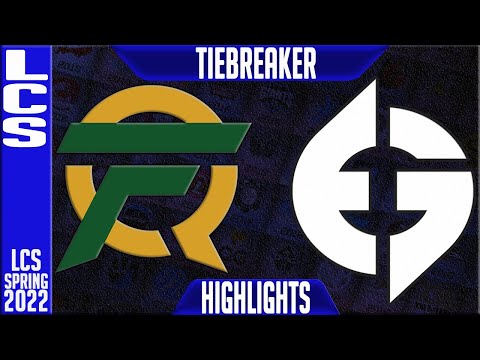 FLY vs EG Highlights | LCS Spring 2022 TIEBREAKER | FlyQuest vs Evil Geniuses