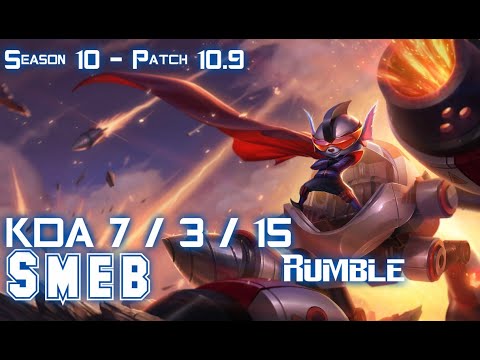 Smeb RUMBLE vs MAOKAI Top - Patch 10.9 KR Ranked