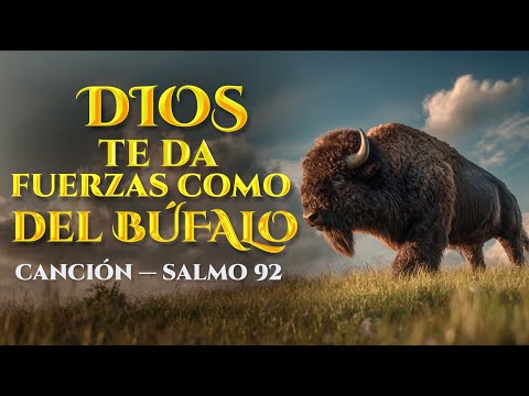 SALMO 92 — CÁNTICO PARA EL DÍA DE REPOSO 🕊️ | Dios te da fuerzas como las del búfalo 🐃