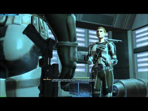 SWTOR TR Fifteenth Conversation with Elara Dorne - Suspicious Silence