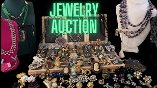 Vintage & Antique Jewelry Auction: Jewelry List Below