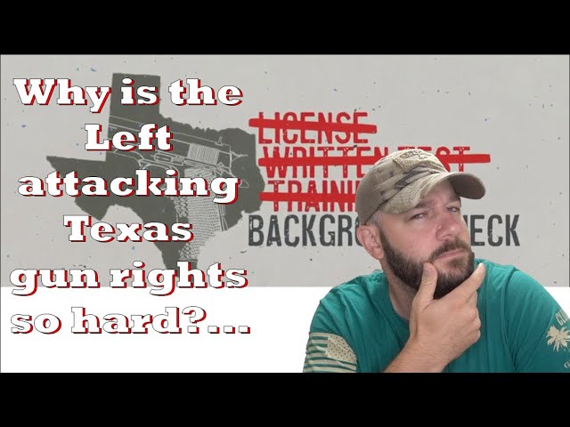 Texas PASSES Constitutional Carry… Why is the Left attacking Texas so hard, but not others?…