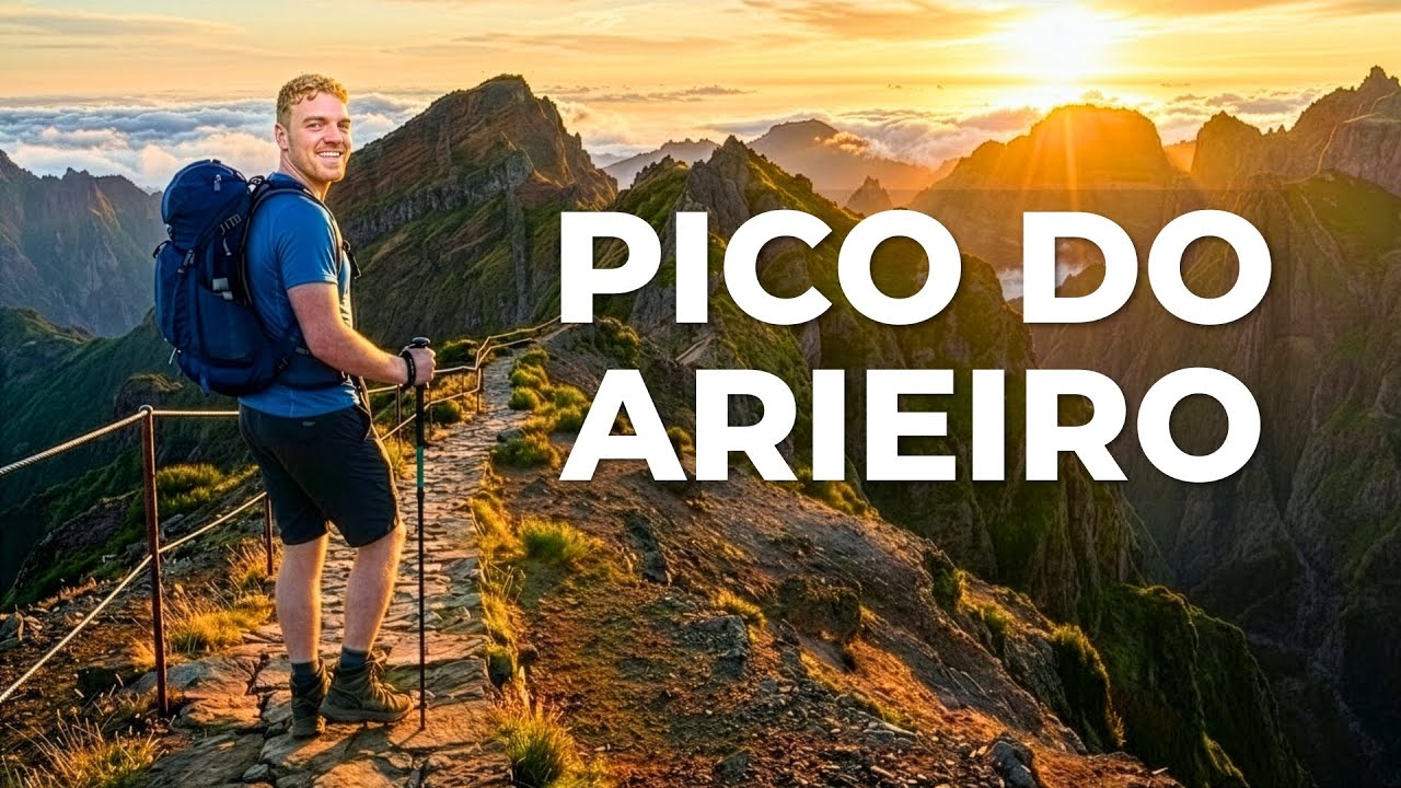 Join a traveler as he hikes to Pico do Areeiro.