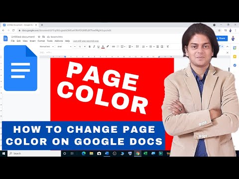 How to change page color on google docs | google docs...