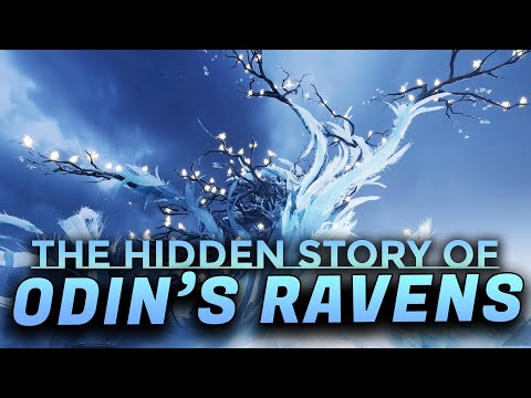 The Most TERRIFYING Story in ALL God of War - The Hidden Story of Odin's Ravens + The Raven Keeper
