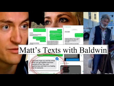 Baldwin/Hutchins Texts EXPOSED - But Who's Playing Who?