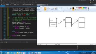 C언어/C++ 강의 45화 싱글 링크드리스트 2 노드 추가 및 출력 [어소트락 게임아카데미]