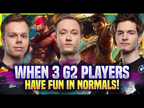 WHEN YOU MEET REKKLES, WUNDER AND MIKYX IN NORMAL! - G2 Rekkles Plays Akshan ADC vs Akshan! |