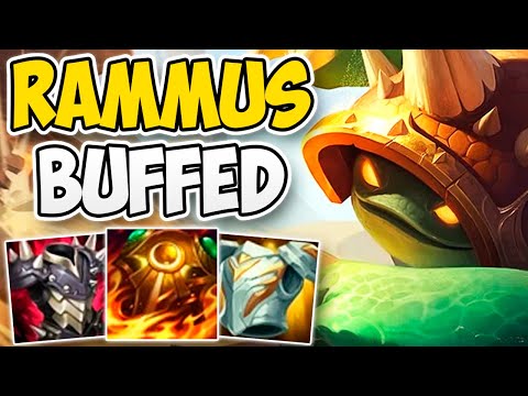 CHALLENGER RAMMUS ONE-TRICK PLAYS BUFFED RAMMUS! | CHALLENGER RAMMUS JUNGLE GAMEPLAY | 12.20 S12
