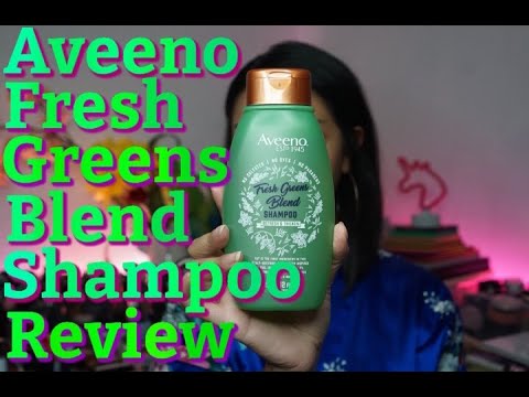 Aveeno Fresh Greens Blend Shampoo for Volume | Review...