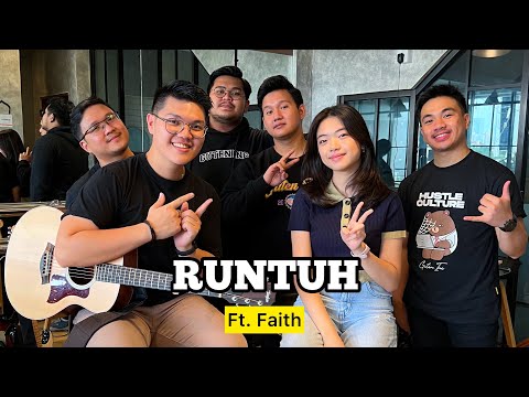 RUNTUH (cover) - Faith ft. Fivein #LetsJamWithJames